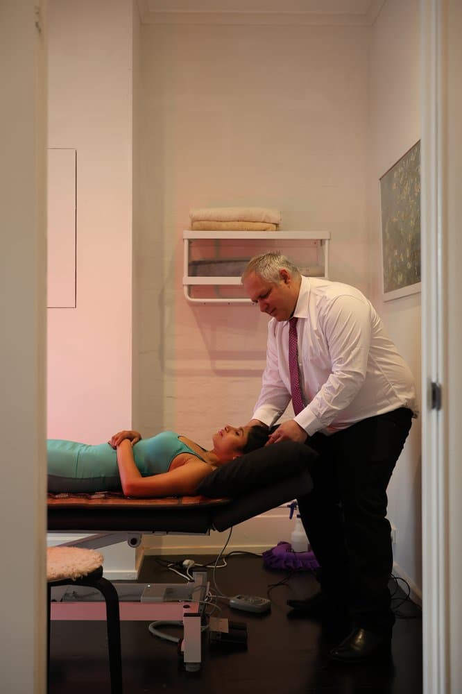 A quiet, unhurried moment inside the Camberwell clinic
